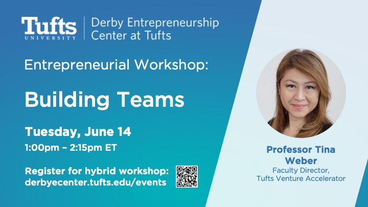 Entrepreneurial Workshop: Building Teams (Recording available)