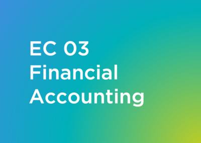 EC 03 – Financial Accounting