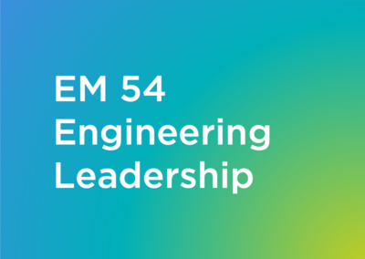 EM 54 Engineering Leadership