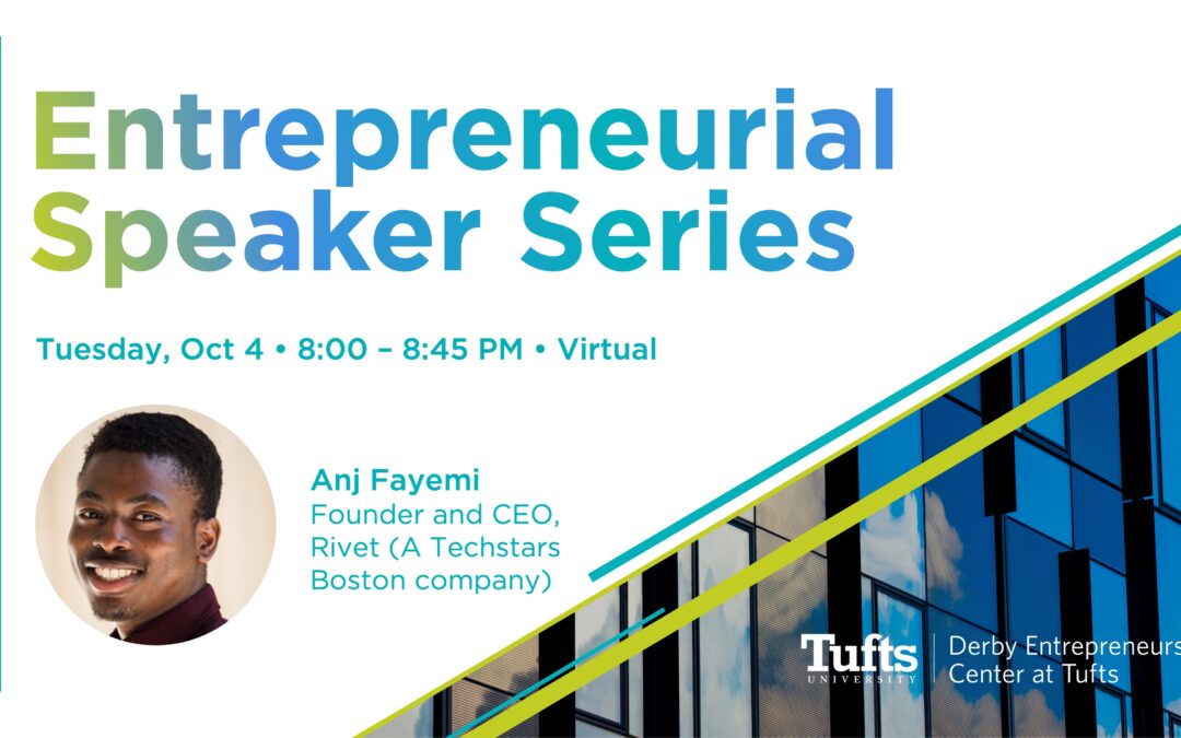 Entrepreneurial Speaker Series: Anj Fayemi, Rapper & Entrepreneur