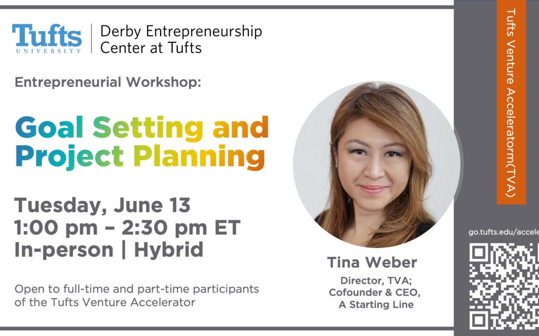 Entrepreneurial Workshop: Goal Setting and Project Planning