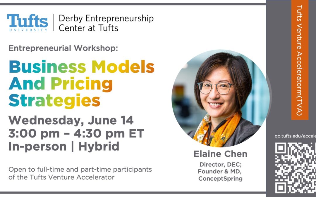 Entrepreneurial Workshop: Business Models and Pricing Strategies