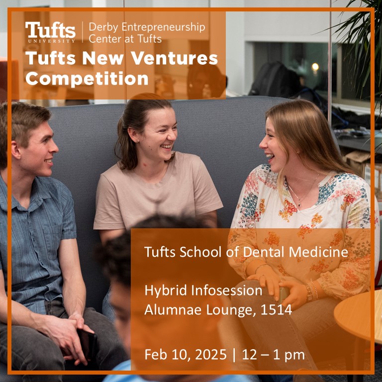 Tufts School of Dental Medicine - Info Session graphic