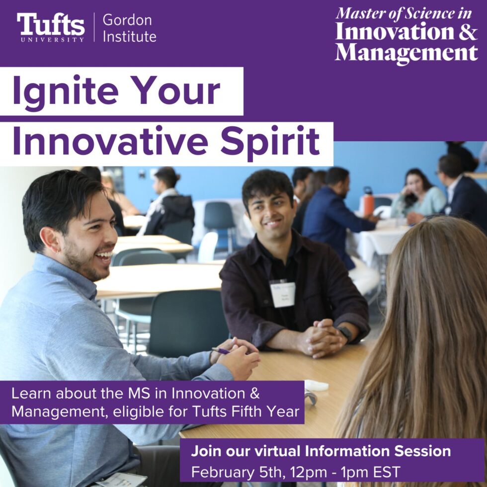 Ignite Your Innovative Spirit at an MS in Innovation and Management Info Session