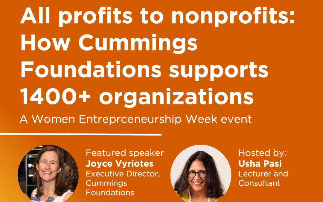 “All Profits To Nonprofits”: How Cummings Foundation Supports 1400+ Local Organizations