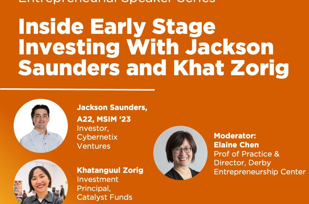 Inside Early Stage Investing With Jackson Saunders and Khat Zorig