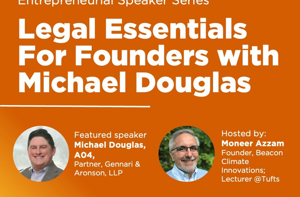 Legal Essentials For Founders with Michael Douglas